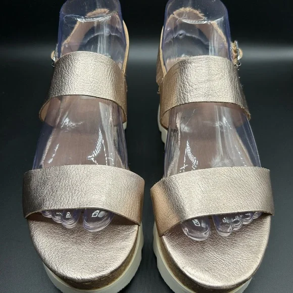 Madden Girl Shoes Womens Steve Madden Krista Rose Gold Sandals - Main Image